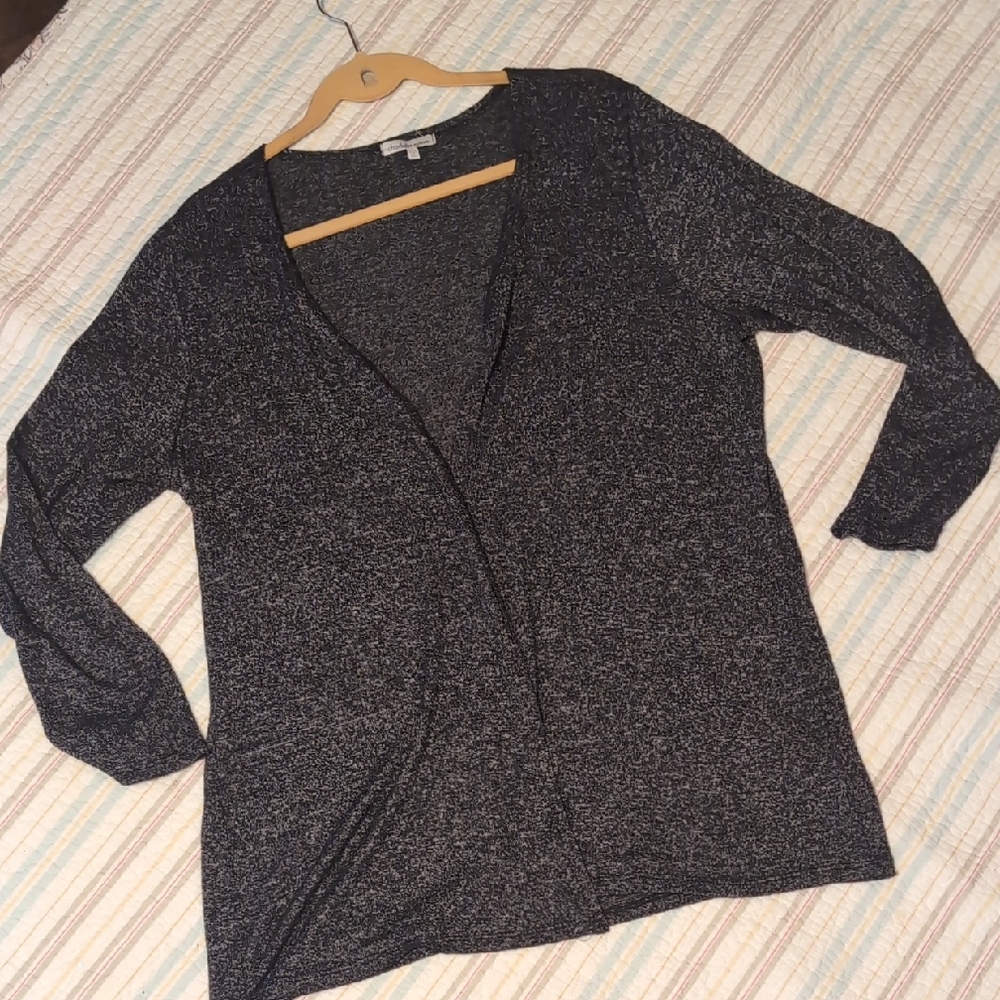 Charlotte Russe Charcoal Grey Cardigan